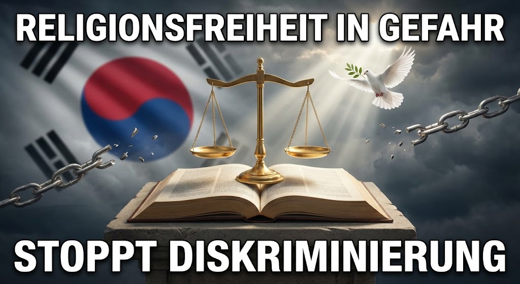Shincheonji warnt vor Eingriffen des Staates in Glaubensfragen Shincheonji warnt vor Eingriffen des Staates in Glaubensfragen