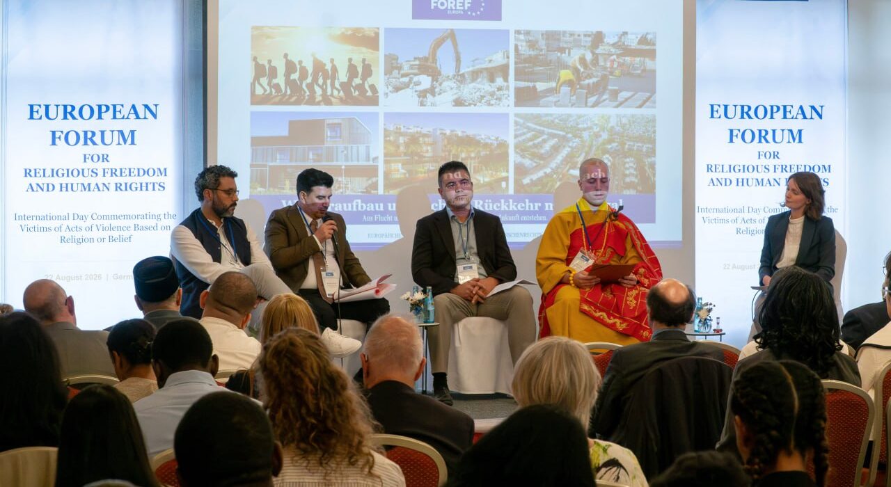 „Religionsfreiheit im Fokus: Forum in Frankfurt gibt Betroffenen unterschiedlicher Gemeinschaften eine Bühne „Religionsfreiheit im Fokus: Forum in Frankfurt gibt Betroffenen unterschiedlicher Gemeinschaften eine Bühne